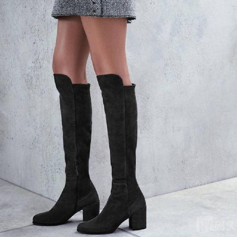 Stuart Weitzman ALLJACK Suede Knee Boot